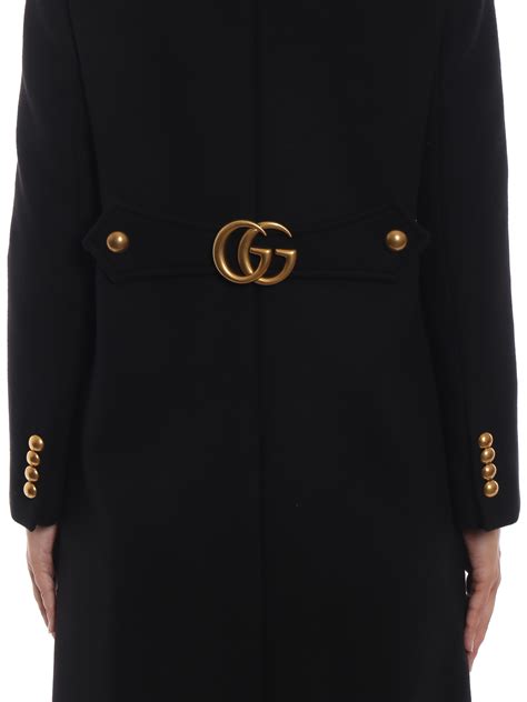 cappotto velluto nero gucci 2018|Saldi Cappotti Gucci da Donna: 48+ Prodotti .